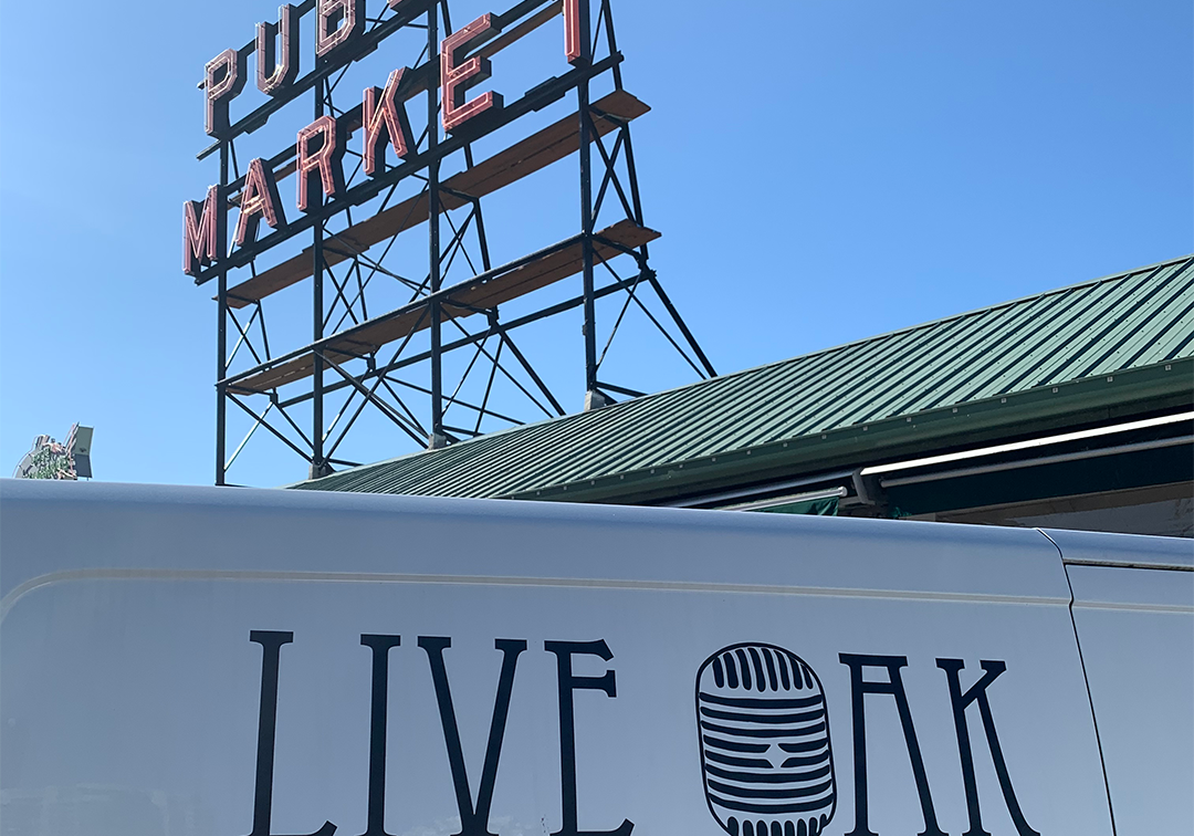 Live Oak Audio Visual, Pike Place Market